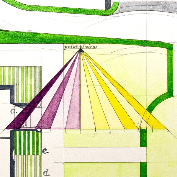A painting’s background in Virginia Woolf’s 1927 novel ‘To the Lighthouse’